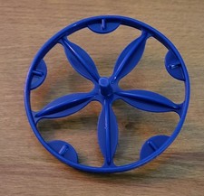 Tupperware Quirlscheibe für Mix Fix Behälter 250ml Ø: 7 cm blau