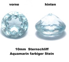 2 Schmucksteine Aquamarin
