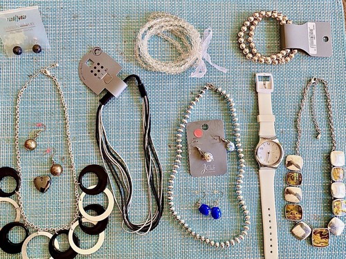Modeschmuck konvolut gemischt - ,