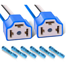 H4 Stecker 2 Stück Keramik