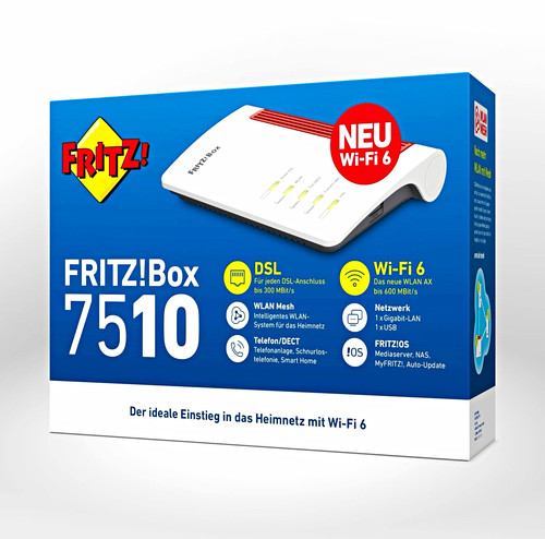 Fritz box 7510 wie neu - 7510,