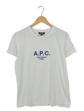 A.P.C. T-Shirt Damen Shirt Gr. DE 36 weiß Casual-Look