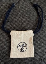 Hermes Navy Blue Storage Bag