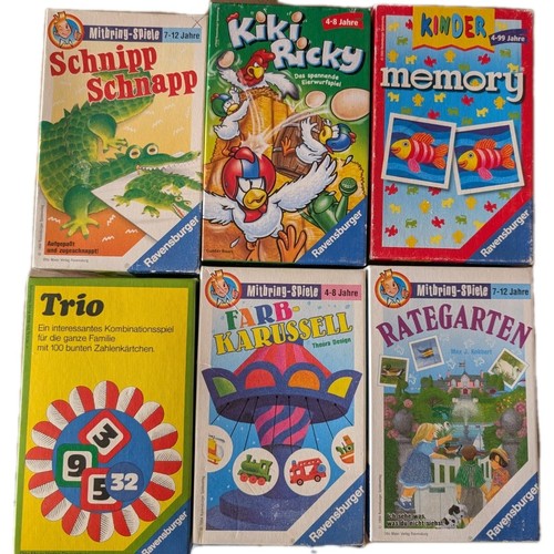 Gesellschaftsspiel sammlung - 6x,