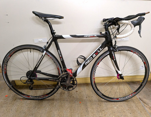 Red bull carbon rennrad - red,