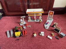 3437 - Seltene Playmobil Shell Garage Tankstelle Vintage - ohne Karton