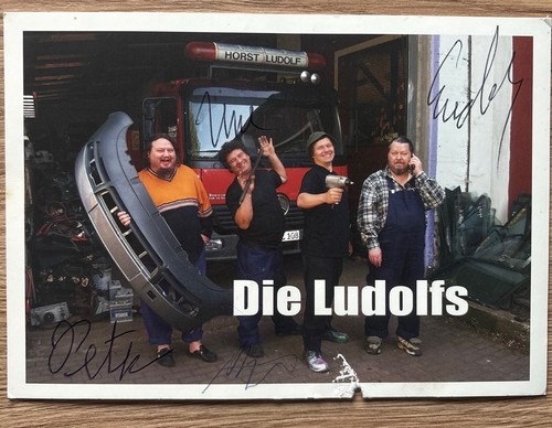 Die ludolfs signiertes foto - die,