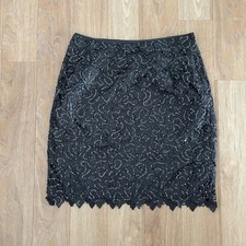 H&M Rock Glitzer Minirock