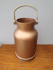 große Kanne Kupfer Milchkanne Blanco 22 L. Molkerei Bad Wildingen Schirmständer