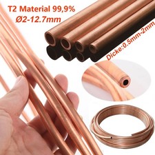 Kupferrohr Stange Kupfer Rohr 2/3/4/5/6/8/9.52/10/12mm Kupferrohrring Kupferrohr