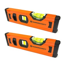 2x Mini Aluminium Wasserwaage