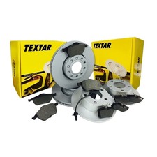 Textar Bremsscheiben Beläge vorne hinten für SEAT Leon 2.0 Tdi St Fr