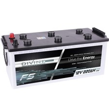 DiVine F5 12V 220Ah Batterie für Wohnwagen Wohnmobil Caravan Camping Mover