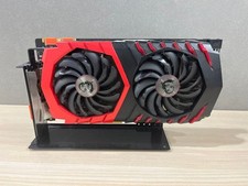 MSI Geforce GTX 1070 Ti Gaming 8GB Gpu Gebraucht mit Ständer Staub Zustand