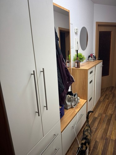 Flurgarderobe mit schrank - mit, und