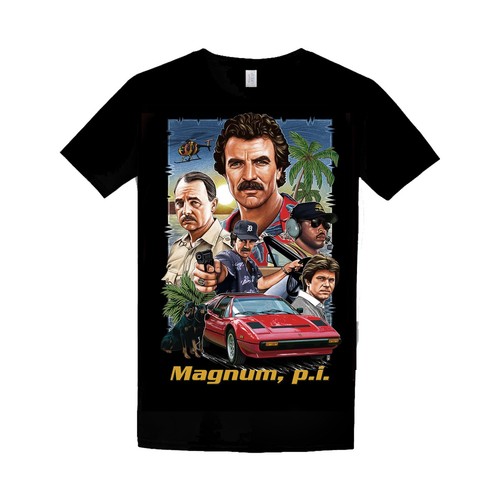 Magnum schwarzes t - magnum,