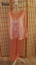 2 tlg Seidenpyjama Silk