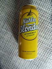 leere Bierdose aus Österreich OTTAKRINGER KÜHLES bLONDES 0,5 l