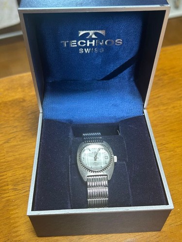 Technos automatic silver - automatic, dial