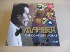 Mahler-The Complete Works-Furtwängler, Klemperer, Giulini-16er Emi CD Box-Mint-