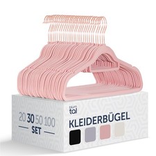 Samt-Kleiderbügel rutschfest
