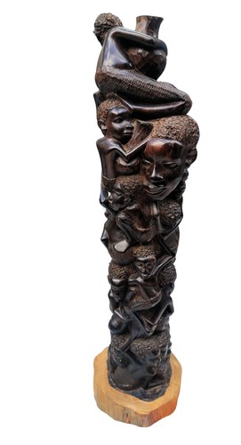 Makonde ujamaa skulptur 50cm - makonde,