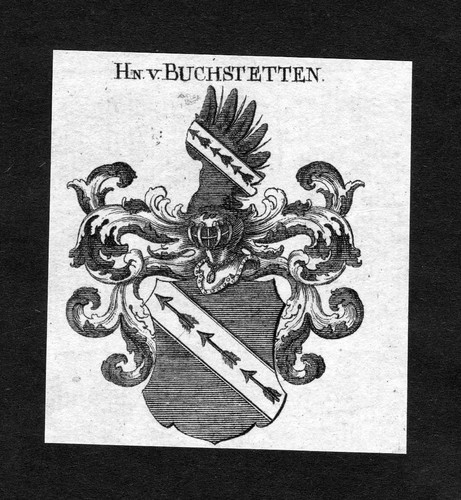 1820 buchstetten wappen adel - -,