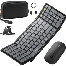 Faltbare Tastatur Maus Set