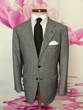 kräftiges Kiton Flannel Winter Sakko Gr. 50 51 52 drop R 8