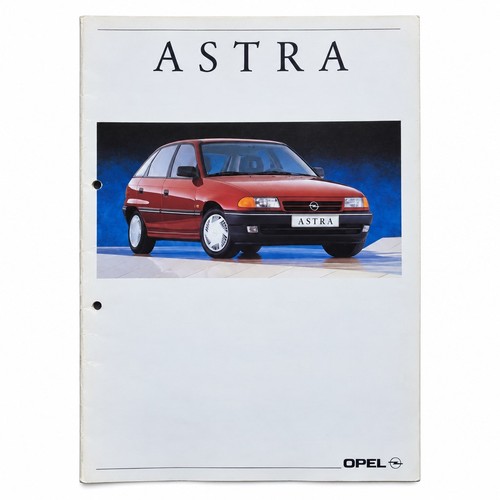 Opel autozubehör prospekt - opel,