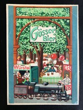 Litho werbung für - ak,