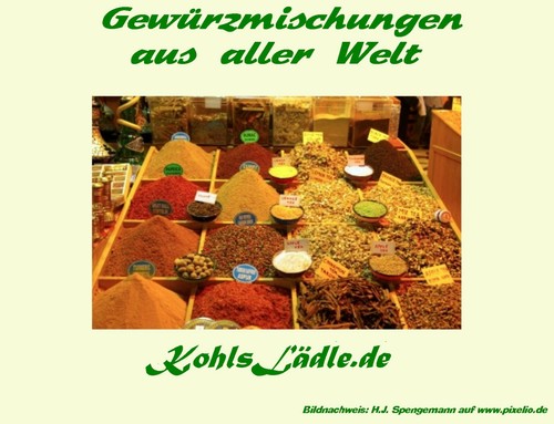 Döner-Kebab-Gewürzzubereitun