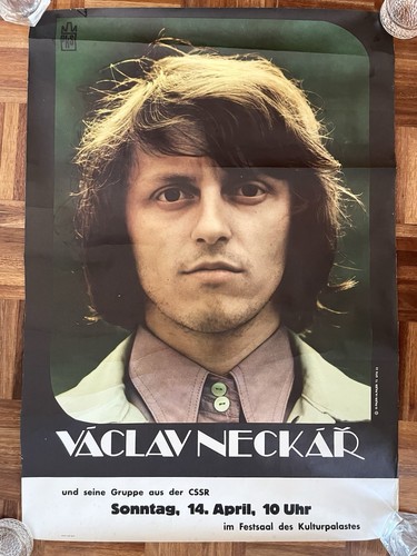 Vaclav neckar concert poster - concert,