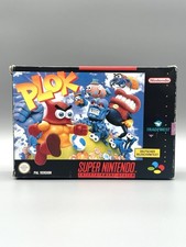 Plok SNES OVP Leerverpackung Zustand: Gut