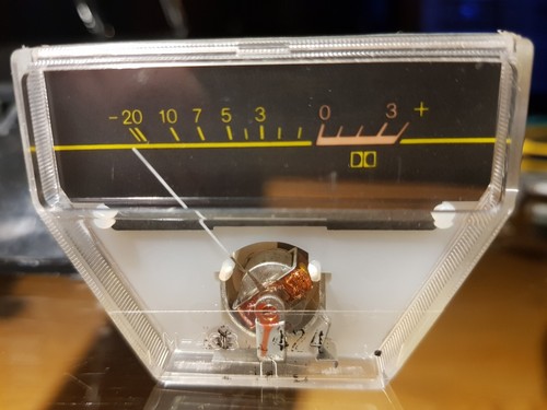 Anzeige pegel peak - anzeige,