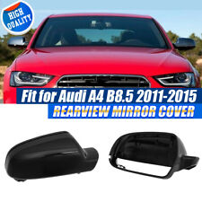 2pcs Für Audi B8.5 A3 8P A4 A5 S5 RS3 RS4 RS5 Spiegelkappen Außenspiegel Schwarz
