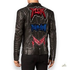 Philipp Plein Biker Verzierte