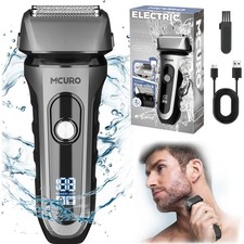 Rasierer Rasierapparat Elektro Herrenrasierer Akku 3-Fach Schersystem NEU