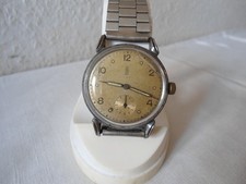 GUB Glashütte UROFA   Kal. 613  Handaufzug Durchmesser 3,6 cm Uhr  läuft