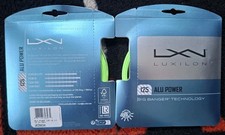 LXN LUXILON Alu Power 1.25 Lime, 12-Meter Set OVP, original Tennissaite 
