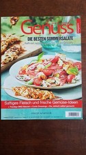 Lust auf Genuss, Die besten Sommersalate, Nr. 6/2018, Zeitschrift