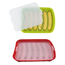 1X(Wurstform, Silikon, DIY-Schinken-Hotdog-Form, Küchenhaushalt, Backwerkze1250