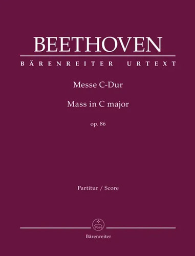 Messe partitur ludwig van - ludwig,