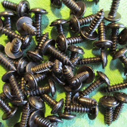 Blechschrauben 8x16 schwarz - blechschrauben,