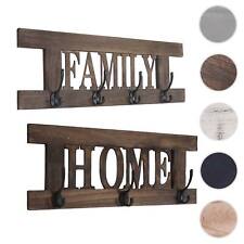 2er Wandgarderoben Set HWC-C60 Home+Family Garderobenpaneel, Shabby-Look Vintage