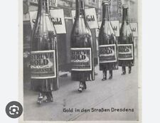 AK Werbung Königl. Sächs.  Mineralwasser-Anstalt, gegr 1821