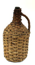 Antike korbflasche flasche im - antike,