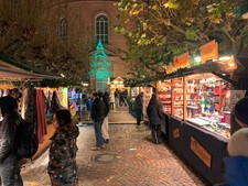 Weihnachtsmarktstand / Hütte 5,5 m x 2m Verkaufshütte Frankfurt Glaskunst