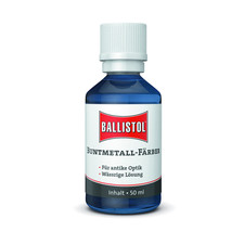 (319,80 EUR/l) BALLISTOL NEROFOR Buntmetall-Färber Antik Buntmetall-Beize 50 ml