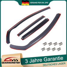 4tlg Satz Windabweiser Regenabweiser für VW GOLF 5 mk5 5-türer 2003-09 Acrylglas